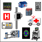 Picture of Digital Hospital and Medical Infrastructure Set - Medical Symbols