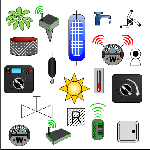 Picture of Irrigation Planning & Design Set - Irrigation Symbols