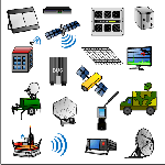 Picture of Satellite Communications Set - Satellite Communications Hardware