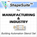 Picture of Manufacturing & Industry - Building Automation Visio Stencil Set