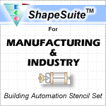 Picture of Manufacturing & Industry - Building Automation Visio Stencil Set