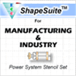Picture of Manufacturing & Industry - Power Systems Visio Stencil Set
