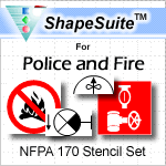 Picture of NFPA 170 Plan Symbols