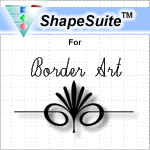 Picture of Border Art Visio Stencil Set