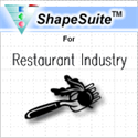 Picture of Restaurant Graphics Visio Stencil Set