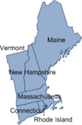 Picture of MapShapes for US: New England States
