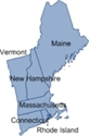 Picture of MapShapes for US: New England States