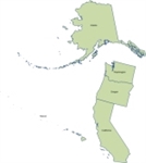 Picture of MapShapes for US: Pacific States